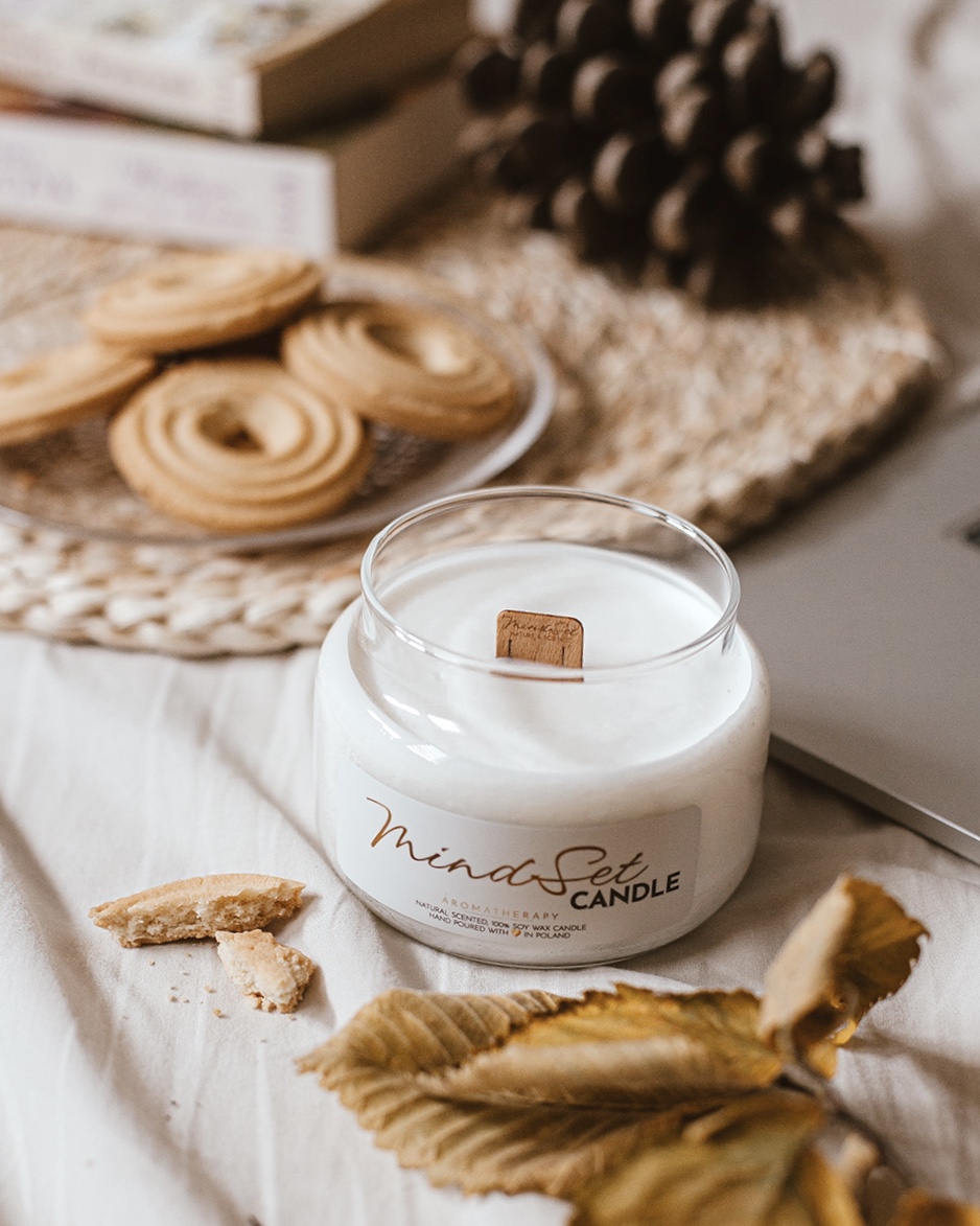 MindSet Candle Vanilla Cookie 450 ml