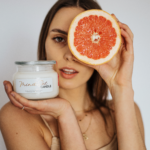 świeca różowy grejpfrut
